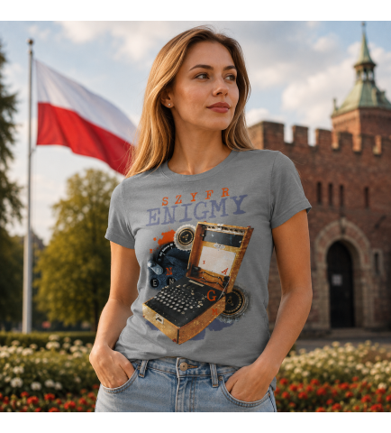 KOSZULKA DAMSKA Szyfr Enigmy